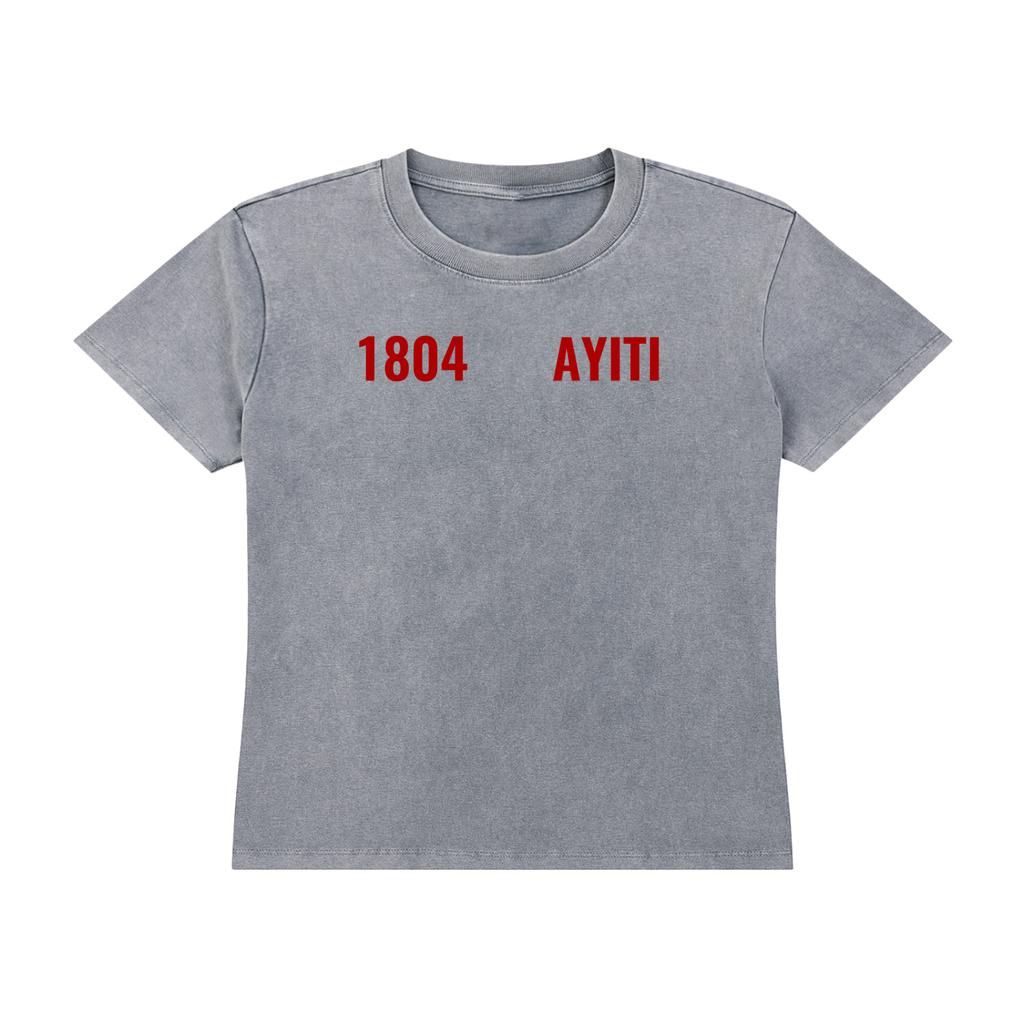 Vintage Wash Drop Shoulder T-shirt PA PE ANYEN WOMAN