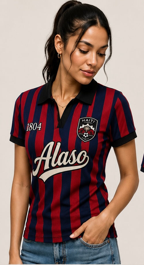 Alaso “Grenadye” Women’s Polo – Black Edition