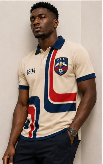 Haiti Heritage Polo – Ivory Edition