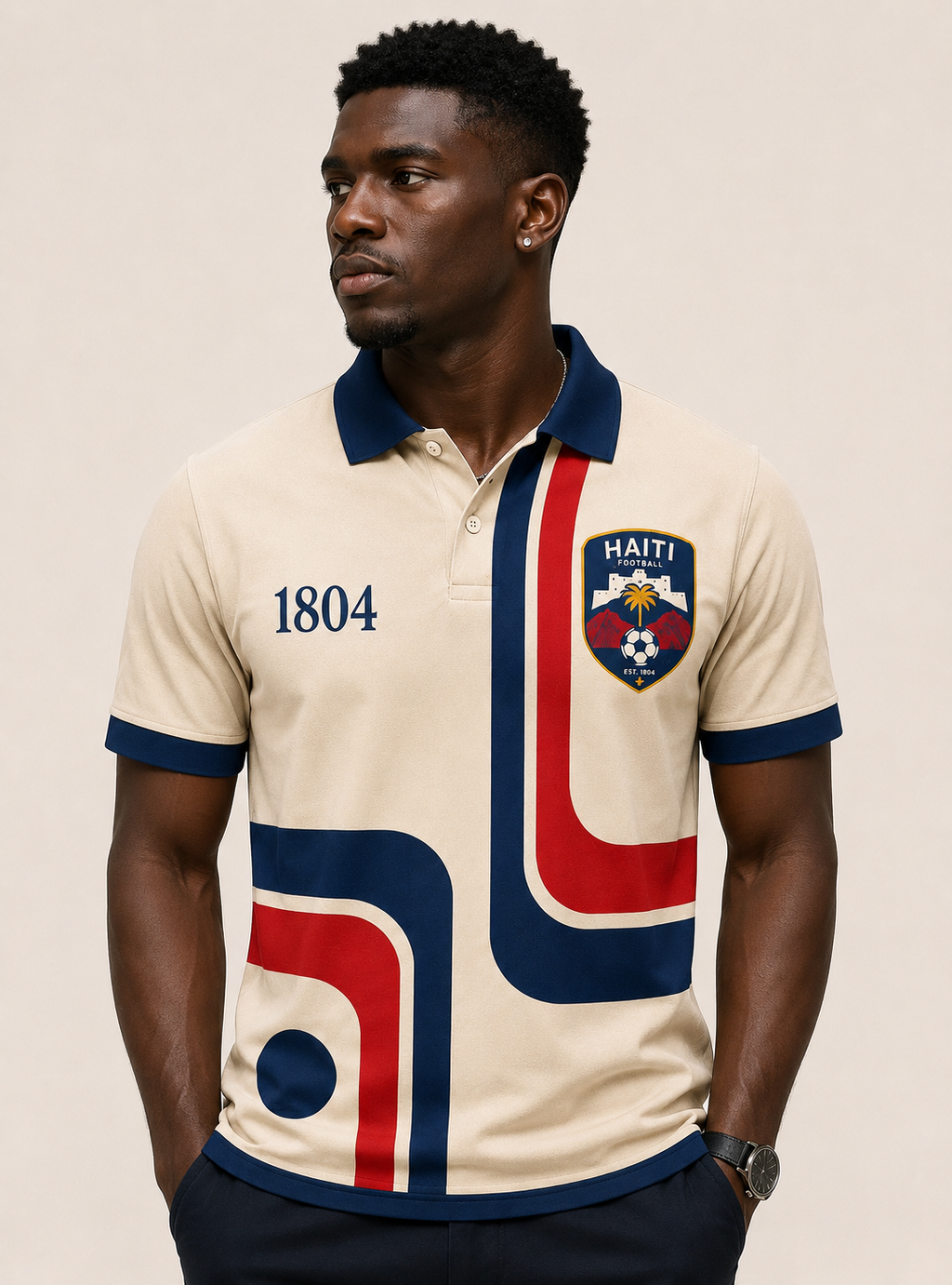 Haiti Heritage Polo – Ivory Edition