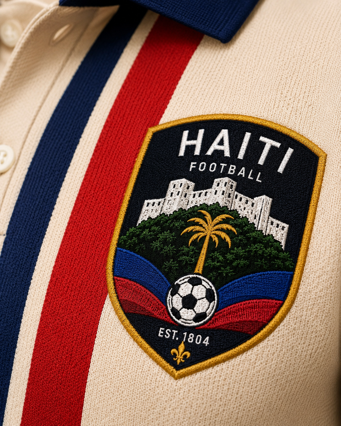 Haiti Heritage Polo – Ivory Edition
